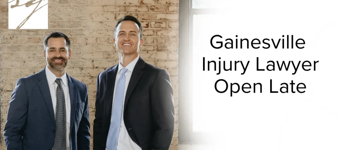 In the wake of a serious injury, timely legal support is not just a luxury—it’s a necessity. At Slater | Grant, we understand that accidents don’t operate on a 9-to-5 schedule. That’s why our team is proud to be your trusted Gainesville injury lawyer open late, ensuring that you have access to legal help when you need it most. Whether you’ve been injured in a car accident, suffered a fall due to someone else’s negligence, or experienced a catastrophic personal injury, we’re here—late into the evening—to guide you through your rights and recovery.