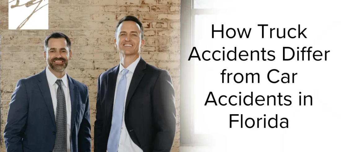 When comparing truck accident vs car accident Florida, it is essential to recognize that these two types of collisions differ significantly in terms of severity, legal complexity, and consequences. While both involve motor vehicles on Florida’s roads, truck accidents often bring about more severe injuries, complicated liability issues, and complex regulatory factors. At Slater | Grant, we have extensive experience representing victims in both types of crashes, and we know the unique challenges that truck accident cases present. This comprehensive article explores the key differences between truck and car accidents in Florida, helping you better understand your rights and the legal process ahead.