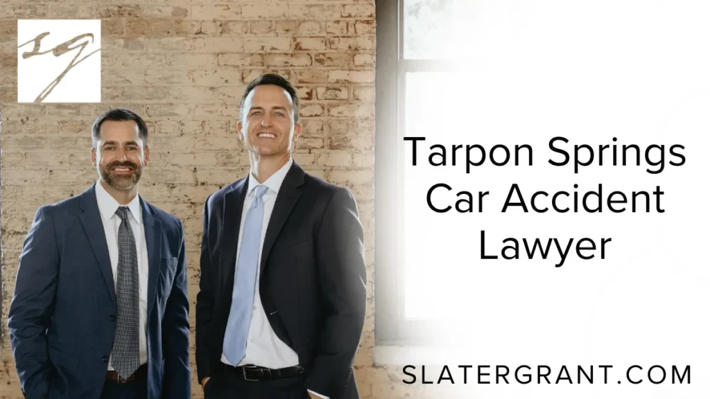 When a car accident disrupts your life, you need more than just legal representation — you need a Tarpon Springs car accident lawyer who will fight tirelessly for the compensation you deserve. At Slater | Grant, we understand the devastating impact a car accident can have, and we are here to help guide you through the complex legal process with care and expertise. With years of experience and a proven track record, we are the trusted name for personal injury victims in Tarpon Springs and throughout Florida.
