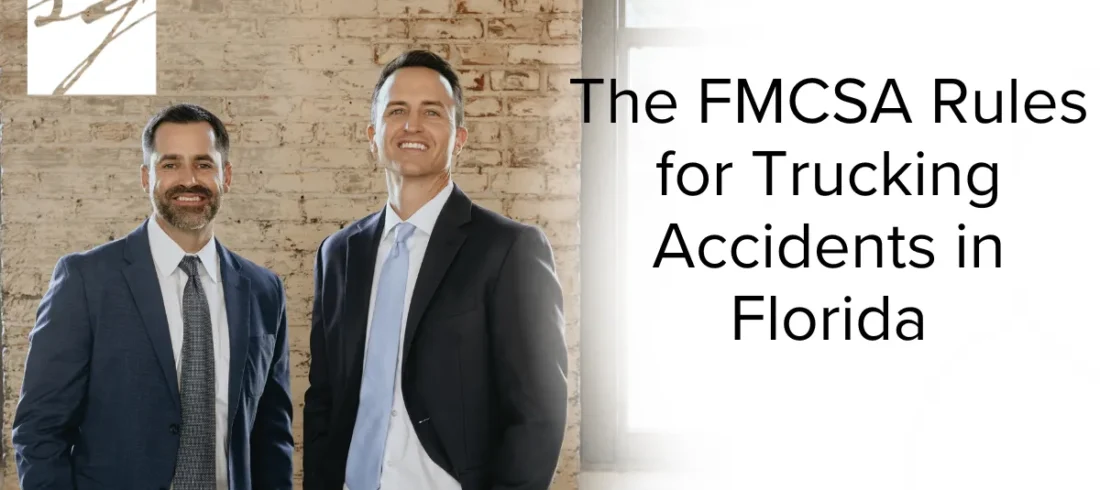 When a devastating truck accident occurs on Florida roads, FMCSA regulations come into sharp focus. At Slater | Grant, we understand the complexity of these cases and how crucial it is to build a case rooted in the Federal Motor Carrier Safety Administration’s laws and requirements. Our Florida truck accident lawyers meticulously investigate each incident, ensuring full compliance or exposure of violations with FMCSA regulations truck accident Florida to protect our clients' rights and secure the compensation they deserve.