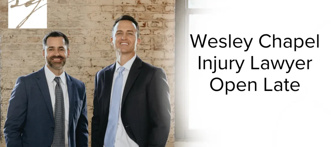 When it comes to securing expert legal representation after an injury, finding a Wesley Chapel injury lawyer open late can make all the difference. At Slater | Grant, we understand that accidents and injuries don’t always happen during regular business hours. That is why our dedicated team is committed to being available when you need us most — providing top-tier legal support late into the evening and beyond.