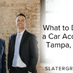 Being involved in a car accident in Tampa can be a traumatic and life-altering event. The moments immediately following the crash are critical—not just for your health and safety, but also for protecting your legal rights. At Slater | Grant, we understand the challenges you're facing, and we're here to guide you through every step of the recovery process. This comprehensive guide outlines exactly what to do after a car accident in Tampa, ensuring you're prepared to take action when it matters most.
