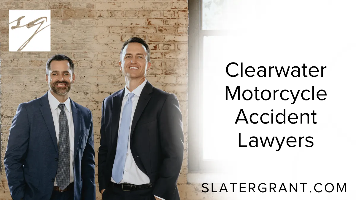Motorcycle accidents in Clearwater often lead to catastrophic injuries, significant financial losses, and long-term emotional trauma. At Slater | Grant, our team of Clearwater motorcycle accident lawyers is committed to fighting for justice, securing full compensation, and holding negligent parties accountable. With decades of combined experience, we aggressively represent victims who have been harmed by careless drivers, unsafe road conditions, or defective vehicle parts.