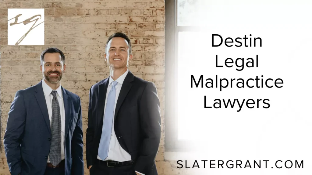 When professional negligence by an attorney jeopardizes your legal rights, it’s critical to secure experienced Destin legal malpractice lawyers who can navigate these complex claims. At Slater | Grant, we hold negligent attorneys accountable and work relentlessly to recover the damages our clients deserve.