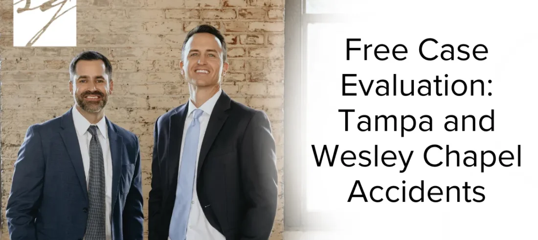 If you’ve been injured in a car accident, truck collision, motorcycle crash, or any other type of vehicle-related incident in Tampa or Wesley Chapel, you deserve trusted legal support—without upfront fees. At Slater | Grant, we proudly offer a free accident case evaluation Tampa victims can rely on to understand their legal rights, explore compensation options, and begin the path to justice.