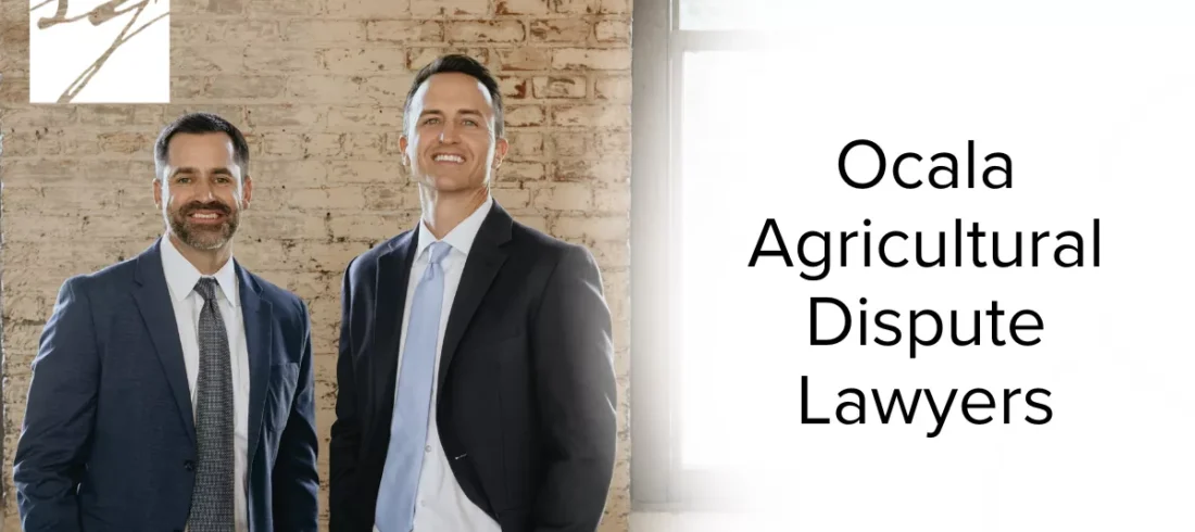 At Slater | Grant, we are proud to serve the heart of Florida’s agricultural region as trusted Ocala agricultural dispute lawyers. Ocala is home to some of the most fertile farmland and agriculturally productive zones in the Southeast. Yet, with this prosperity comes the potential for complex legal disputes — from land use and lease disagreements to contract breaches, crop damage, livestock liability, and zoning issues. Our law firm offers focused, aggressive, and informed legal representation for farmers, ranchers, landowners, and agribusinesses in the Ocala area.