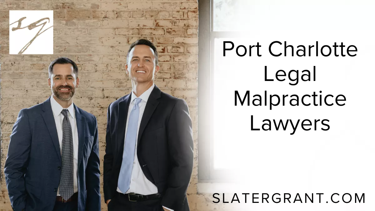 At Slater | Grant, we understand how devastating it can be to place your trust in an attorney—only to suffer because of their negligence or misconduct. Our Port Charlotte legal malpractice lawyers are dedicated to holding negligent attorneys accountable and ensuring you receive the justice you deserve. When lawyers fail to meet the standard of care required by their profession, clients can suffer profound financial and emotional losses. That’s where we step in to advocate for your rights.