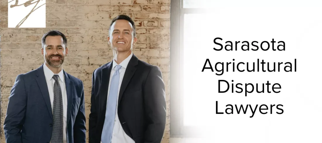 At Slater | Grant, we know agriculture is not just an industry—it’s the backbone of Sarasota’s economy and a way of life for many of our clients. When legal disputes arise in this sector, the consequences can be financially devastating and legally complex. Our Sarasota agricultural dispute lawyers are equipped with the expertise, resources, and determination needed to help you resolve your agricultural legal issues efficiently and favorably.