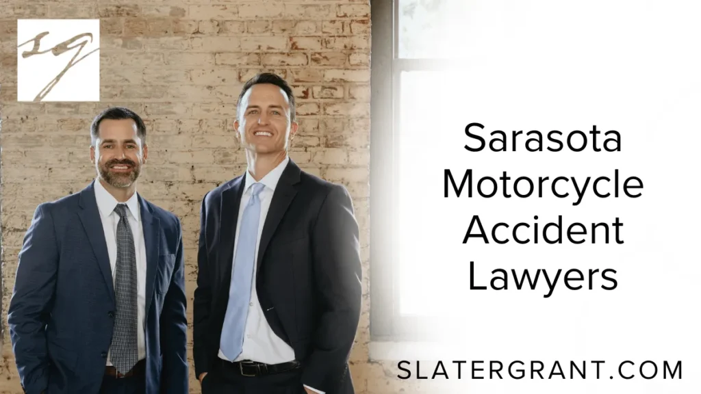 At Slater | Grant, our experienced Sarasota motorcycle accident lawyers provide aggressive legal representation for riders injured due to another party’s negligence. Florida’s roadways are notoriously dangerous for motorcyclists, and Sarasota is no exception. With the rise in motorcycle traffic and careless drivers behind the wheel, the risks increase year after year. When disaster strikes, you need a legal team with a deep commitment to justice and proven experience in motorcycle injury litigation.
