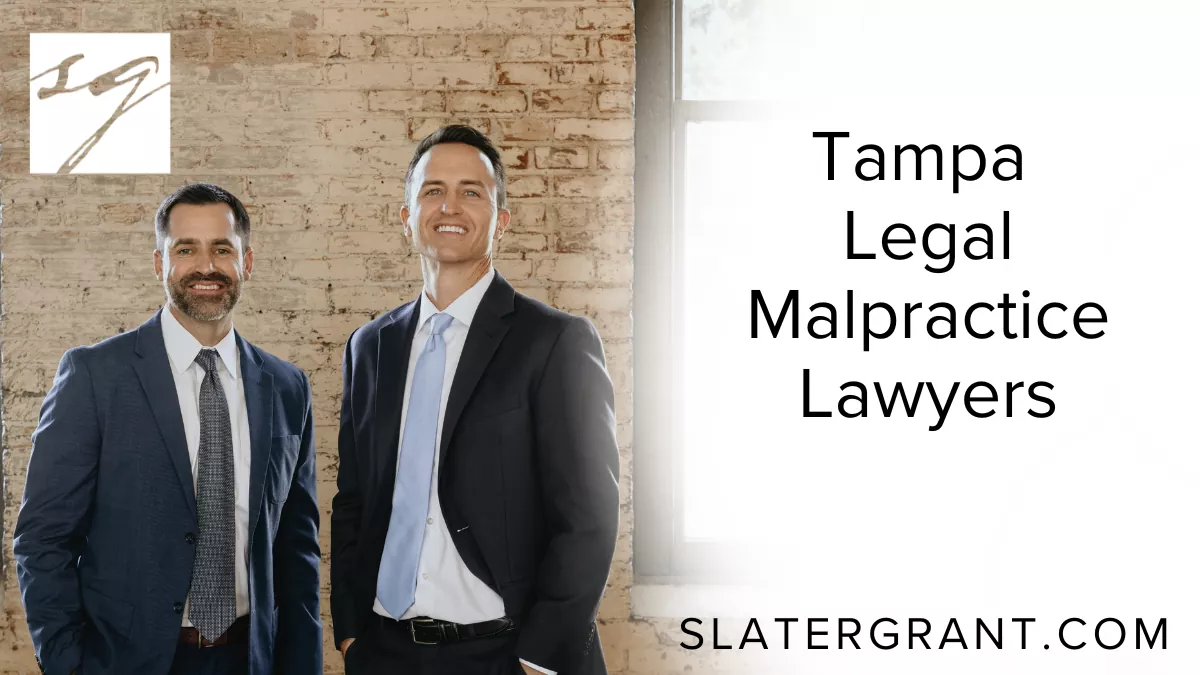 At Slater | Grant, we know that hiring an attorney means placing immense trust in their skill and judgment. When that trust is broken due to legal malpractice, the consequences can be devastating—emotionally, financially, and legally. Our dedicated team of Tampa legal malpractice lawyers stands ready to protect your rights and pursue the compensation you deserve.