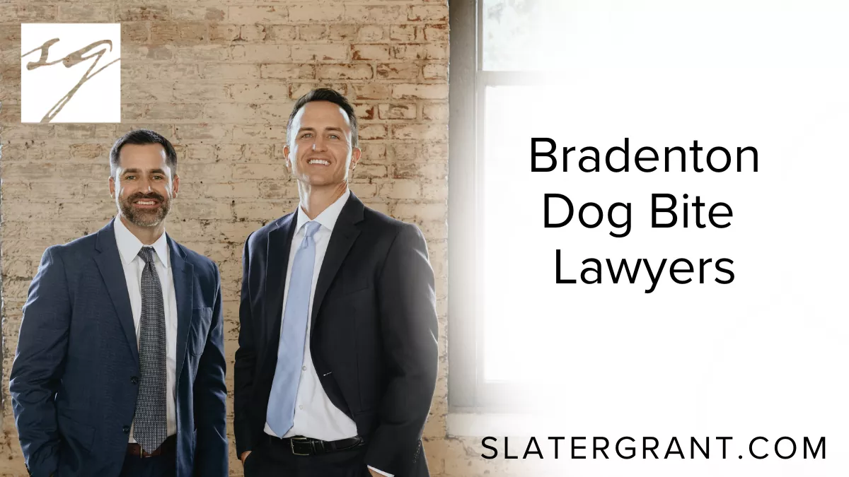 At Slater | Grant, our team of dedicated Bradenton dog bite lawyers knows the trauma and complexity that follow a dog attack. Victims often endure not only serious physical injuries but also emotional and financial burdens. If you or a loved one has been bitten by a dog in Bradenton, Florida, you have legal rights — and we are here to protect them.