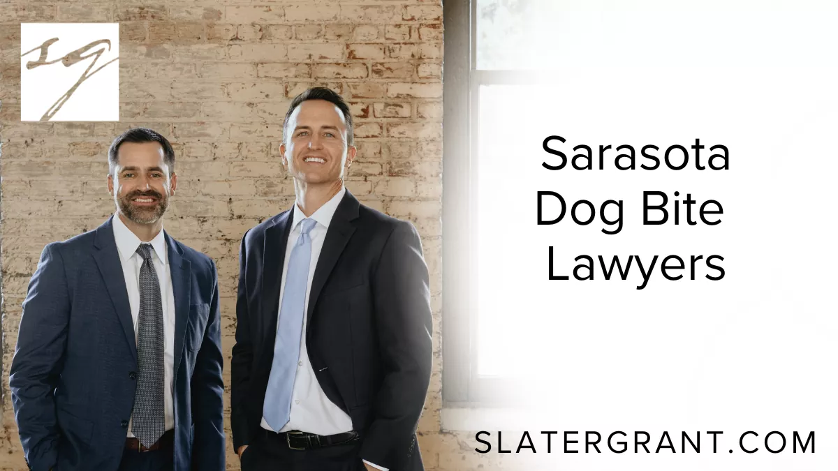 When you or a loved one suffers from a dog bite injury, the physical pain, emotional distress, and mounting medical bills can be overwhelming. At Slater | Grant, we understand the devastating impact a dog attack can have on your life. Our dedicated team of Sarasota dog bite lawyers has the knowledge and resources to pursue the maximum compensation you deserve. We guide you through every step of the legal process, ensuring your rights are protected and your voice is heard.