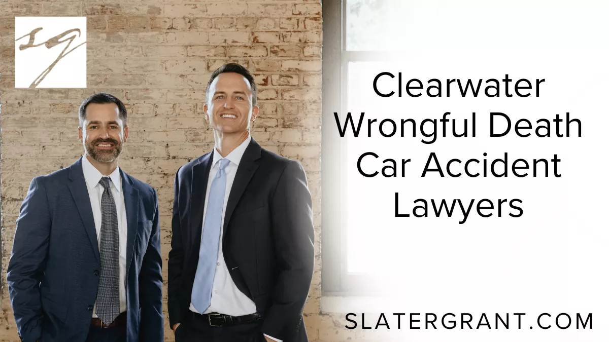 At Slater | Grant, we know that losing a loved one in a car accident is one of the most devastating experiences a family can endure. Our dedicated Clearwater wrongful death car accident lawyers are committed to helping families seek justice, holding negligent parties accountable, and securing the full compensation they deserve.