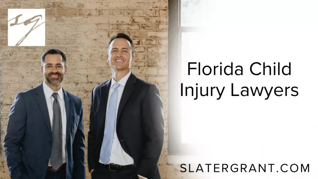 When a child is injured due to someone else’s negligence, the consequences can be devastating for the entire family. Florida child injury lawyers at Slater | Grant are committed to helping families seek justice and obtain the compensation they deserve. From school accidents to playground injuries and beyond, our experienced team handles the unique challenges of child injury cases in Florida.