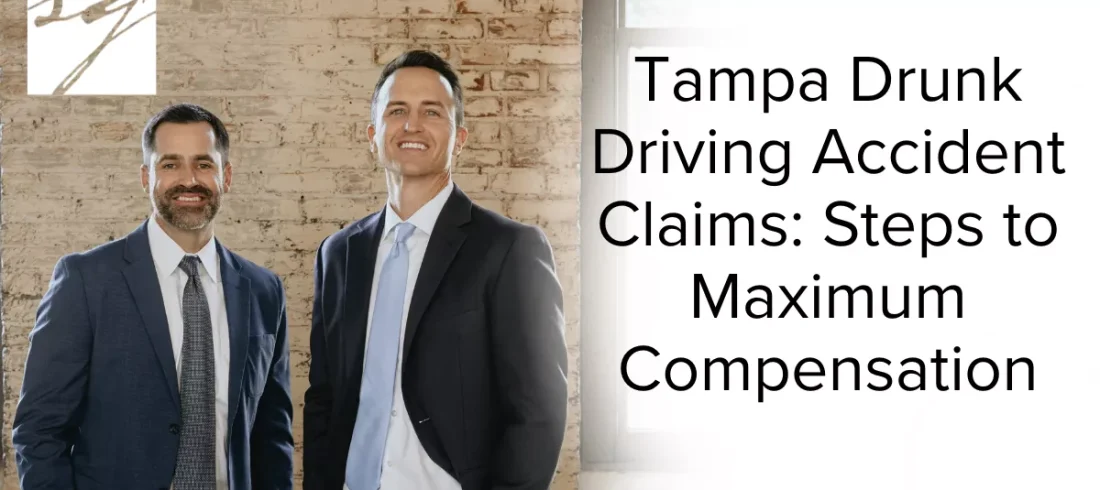 Tampa Drunk Driving Accident Claims Steps to Maximum Compensation Drunk driving accidents are among the most preventable yet devastating crashes on Tampa’s roadways. Whether they occur on I-275, the Selmon Expressway, Dale Mabry Highway, or neighborhood streets, accidents caused by intoxicated drivers almost always result in catastrophic injuries, long-term disabilities, or even wrongful death. If you or a loved one has been injured in a drunk driving accident in Tampa, you may be facing overwhelming medical bills, emotional trauma, and uncertainty about what comes next.