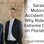 Motorcycle accidents are some of the most severe and life-altering crashes on Florida roadways. In Sarasota, where traffic moves quickly along US-41 (Tamiami Trail), Fruitville Road, Bee Ridge Road, Clark Road, and I-75, motorcyclists face constant danger from distracted drivers, heavy congestion, and vehicles that fail to share the road responsibly. Without the protection of a car or truck, even a low-speed collision can result in catastrophic injuries for a rider.