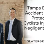 Tampa Bicycle Accident Claims Protecting Cyclists Injured by Negligent Drivers Bicycling is increasingly popular in Tampa for commuting, fitness, and recreation. From Bayshore Boulevard and Downtown Tampa to neighborhood streets and shared roadways near Ybor City and Seminole Heights, cyclists share the road with fast-moving traffic every day. Unfortunately, when drivers fail to pay attention or respect cyclists’ rights, the consequences can be devastating.