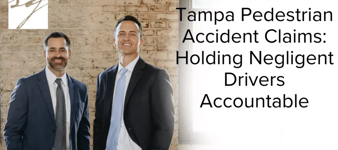 Tampa Pedestrian Accident Claims Holding Negligent Drivers Accountable Pedestrian accidents are among the most devastating and life-altering traffic collisions in Tampa. With busy downtown streets, high-traffic corridors like Dale Mabry Highway, Hillsborough Avenue, Nebraska Avenue, Bayshore Boulevard, and Ybor City, pedestrians are exposed to constant danger from inattentive, speeding, or reckless drivers. When a pedestrian is struck by a vehicle, the injuries are often catastrophic—and entirely preventable.