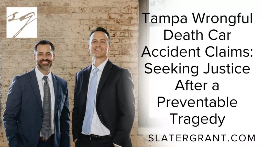 Losing a loved one in a car accident is one of the most devastating experiences a family can endure. In Tampa, where high-speed traffic moves through I-4, I-275, I-75, Dale Mabry Highway, Hillsborough Avenue, and Kennedy Boulevard, fatal car accidents occur far too often due to speeding, distracted driving, impaired driving, and other forms of negligence. When a life is lost because another driver failed to act responsibly, surviving family members have the right to seek justice.