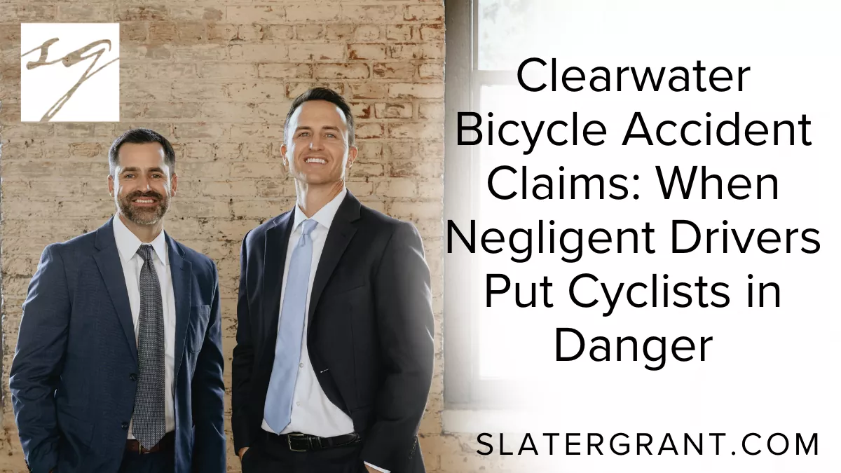 Bicycling is popular in Clearwater, especially near Clearwater Beach, Gulf-to-Bay Boulevard, Court Street, US-19, and downtown Clearwater. Unfortunately, sharing the road with motor vehicles places cyclists at serious risk. When drivers fail to yield, drive distracted, or ignore Florida traffic laws, bicycle accidents often result in devastating injuries.