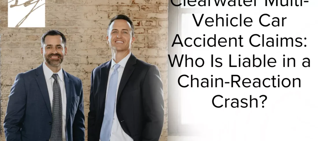 Multi-vehicle accidents—often called chain-reaction crashes or pileups—are among the most complicated and destructive collisions on Florida roadways. In Clearwater, where heavy traffic flows along US-19, Gulf-to-Bay Boulevard, Clearwater Memorial Causeway, and Belcher Road, one sudden stop or negligent driver can trigger a crash involving three, four, or even more vehicles.