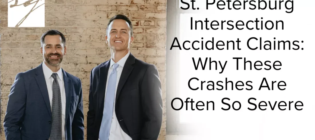 Intersection accidents are among the most dangerous and legally complex car crashes in Florida. In St. Petersburg, busy intersections along 4th Street North, 34th Street, US-19, Central Avenue, and Gandy Boulevard see constant traffic from commuters, tourists, and commercial vehicles. When drivers run red lights, fail to yield, or become distracted at intersections, the results are often violent, life-altering collisions.