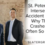 Intersection accidents are among the most dangerous and legally complex car crashes in Florida. In St. Petersburg, busy intersections along 4th Street North, 34th Street, US-19, Central Avenue, and Gandy Boulevard see constant traffic from commuters, tourists, and commercial vehicles. When drivers run red lights, fail to yield, or become distracted at intersections, the results are often violent, life-altering collisions.