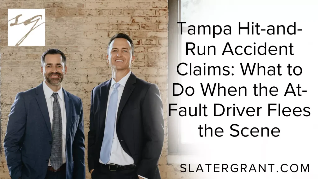 Hit-and-run accidents are among the most frustrating and traumatic experiences a crash victim can face. In Tampa, where busy roads like I-275, I-4, Dale Mabry Highway, Hillsborough Avenue, and Kennedy Boulevard see constant traffic, hit-and-run crashes happen far too often. When a negligent driver causes an accident and then flees the scene, victims are left injured, confused, and unsure where to turn for help.