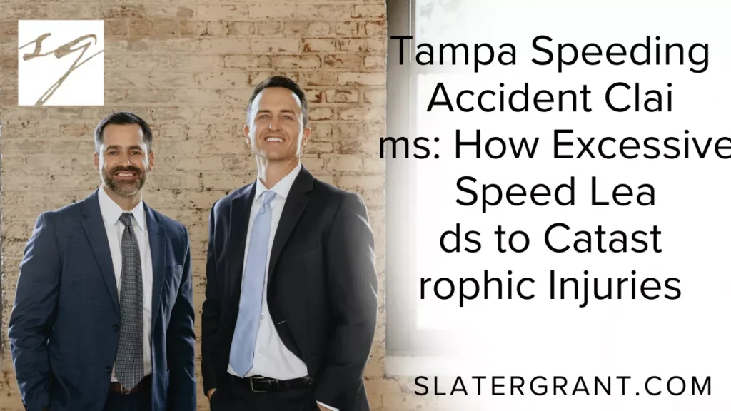 Speeding remains one of the most dangerous and common causes of serious car accidents in Florida. In Tampa, where drivers regularly travel at high speeds along I-275, I-4, I-75, the Selmon Expressway, Dale Mabry Highway, and Hillsborough Avenue, even a few extra miles per hour can mean the difference between avoiding a crash and suffering life-altering injuries.